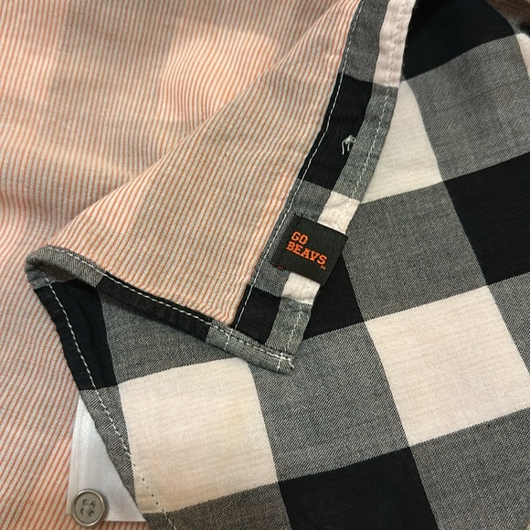 Columbia Women’s Oregon State Hooded Plaid Shirt Size Medium - Picture 16 of 16